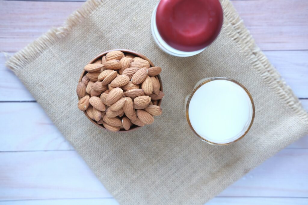 Brown round cookies on white ceramic bowl