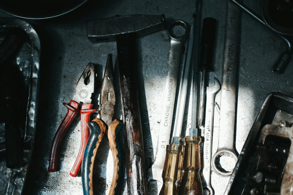 Assorted-color and design tools
